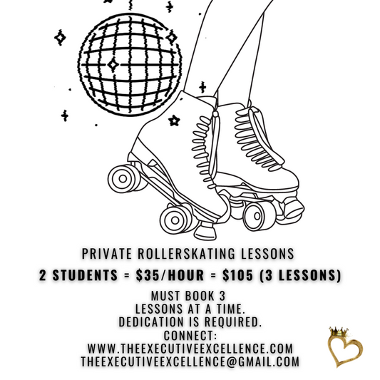 2 STUDENTS || ROLLERSKATING LESSONS